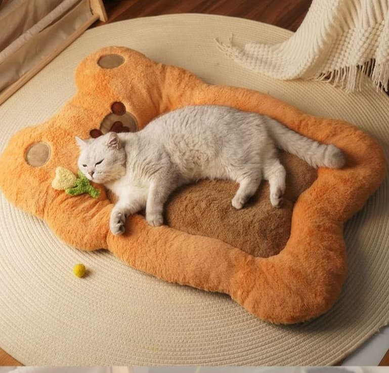 ペットマット 猫用 ふかふか夢ごこちマット