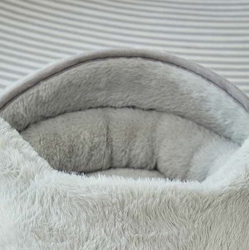 ペットマット 猫用 もこもこ猫足ベッド
