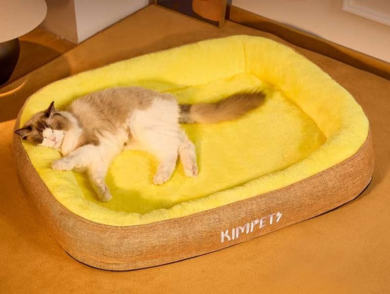 ペットマット 猫用 もふもふ包み込みペットクッション