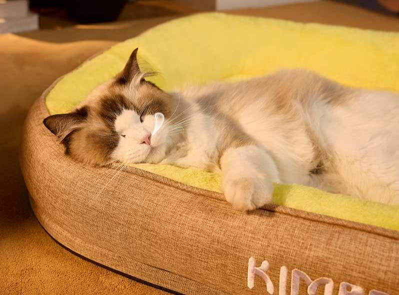 ペットマット 猫用 もふもふ包み込みペットクッション