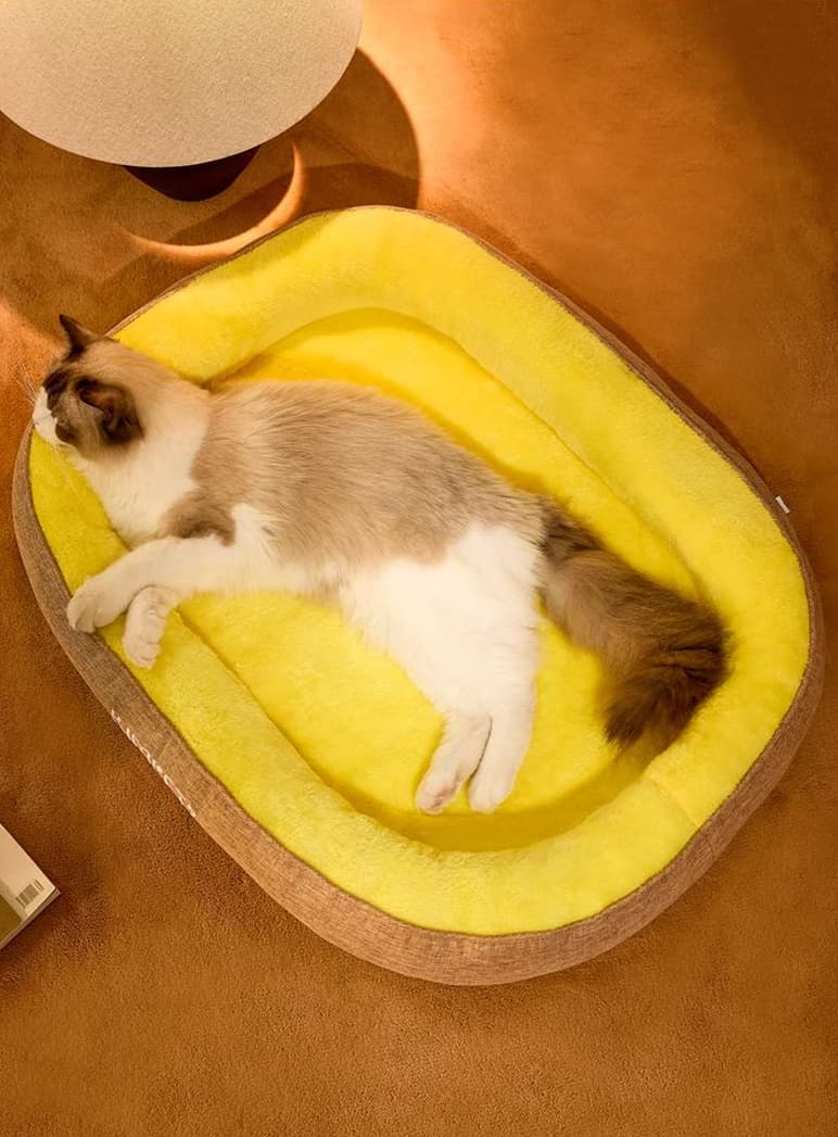 ペットマット 猫用 もふもふ包み込みペットクッション