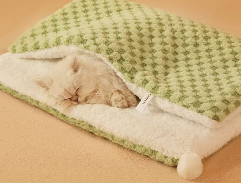 ペットマット 猫用 ふわもこ包みこみマット