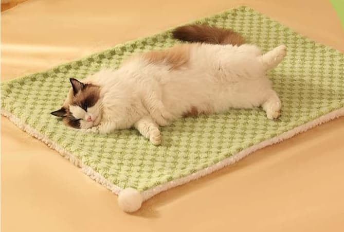 ペットマット 猫用 ふわもこ包みこみマット