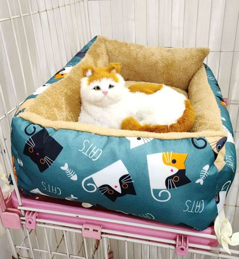 ペットマット 猫用 ふかふか取り外し可能マット