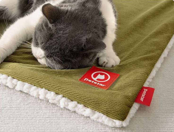 ペットマット 猫用 ふんわりもこもこ 秋冬マット
