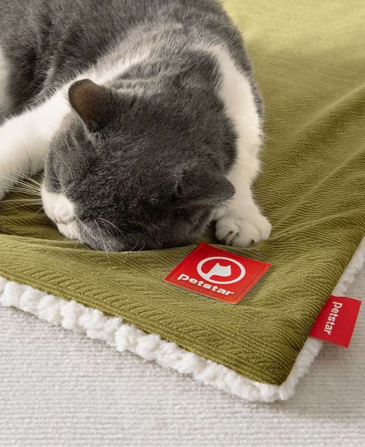 ペットマット 猫用 ふんわりもこもこ 秋冬マット