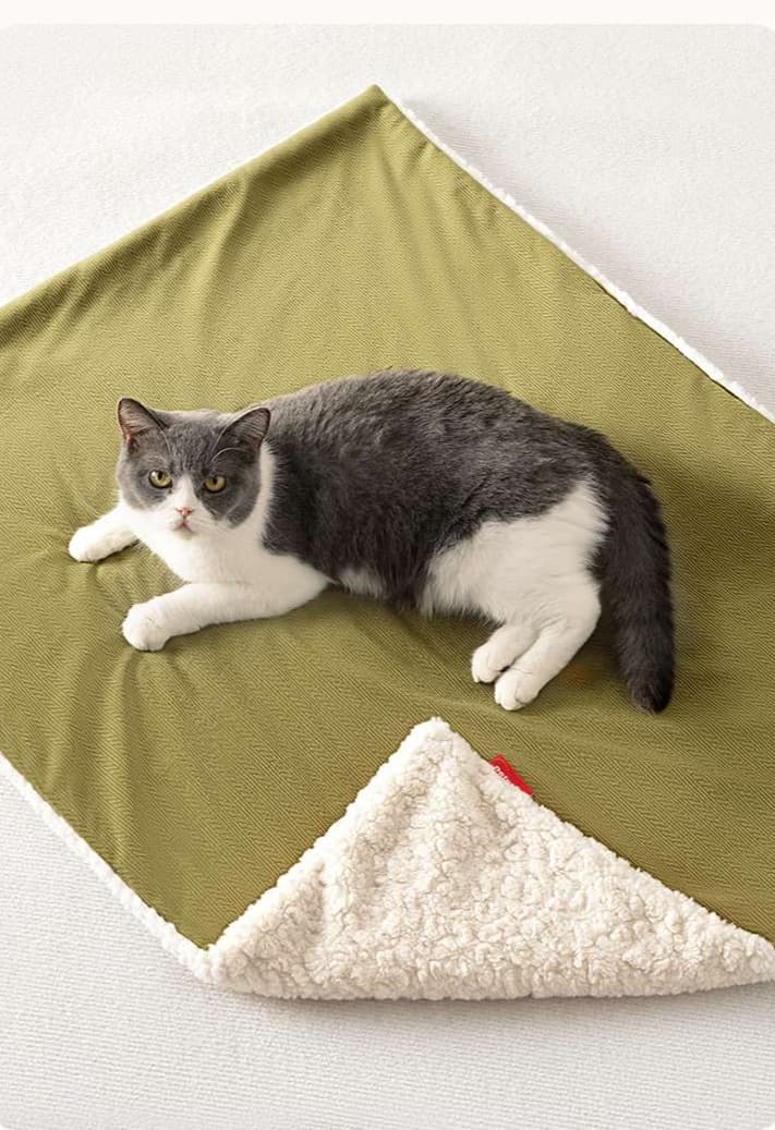 ペットマット 猫用 ふんわりもこもこ 秋冬マット