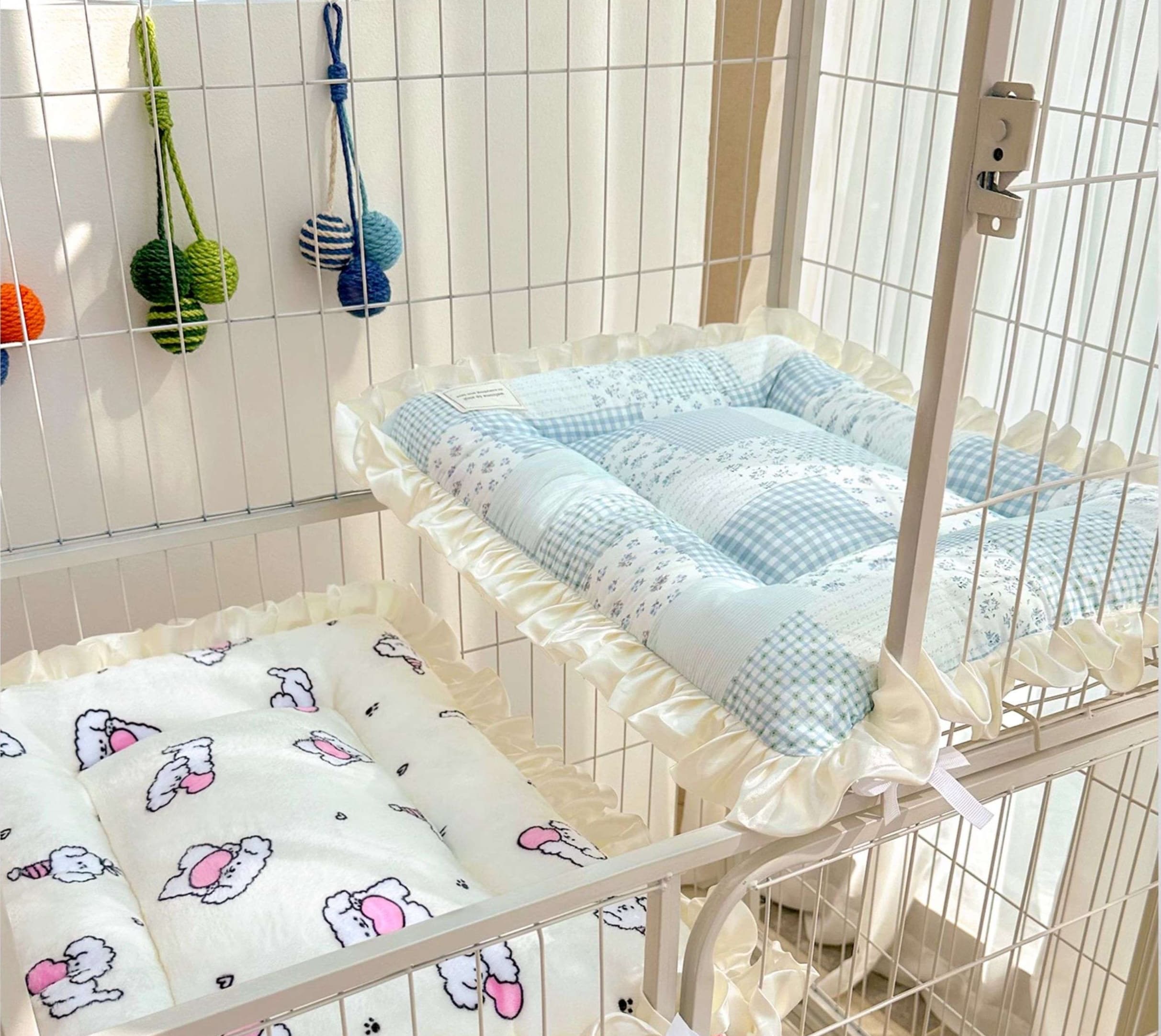 ペットマット 犬用 ふんわりフリルマット
