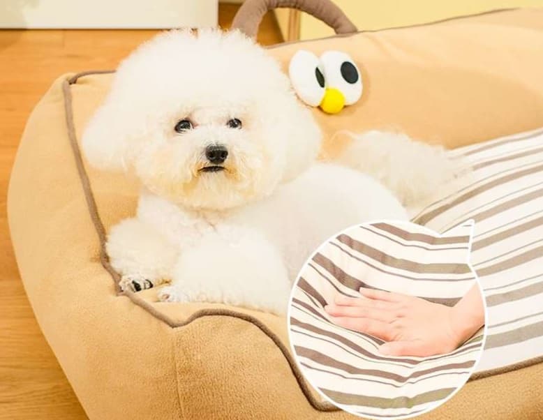 ペットマット 犬用 もふもふ包み込みペットクッション