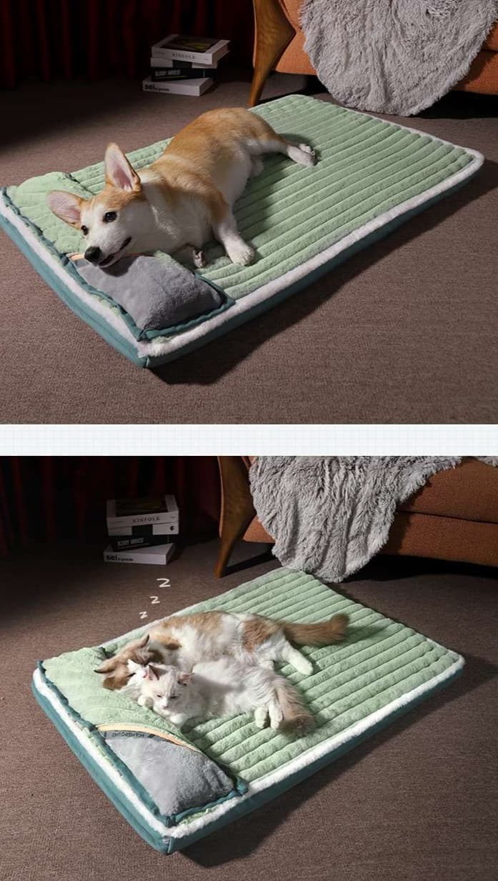 ペットマット 犬用 ふわもこ安眠マット