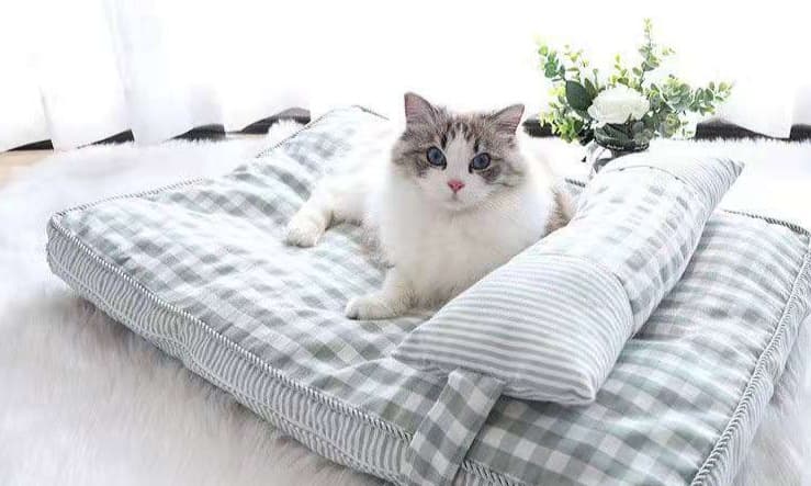 ペットマット 犬猫兼用 ふわもこマット デラックス