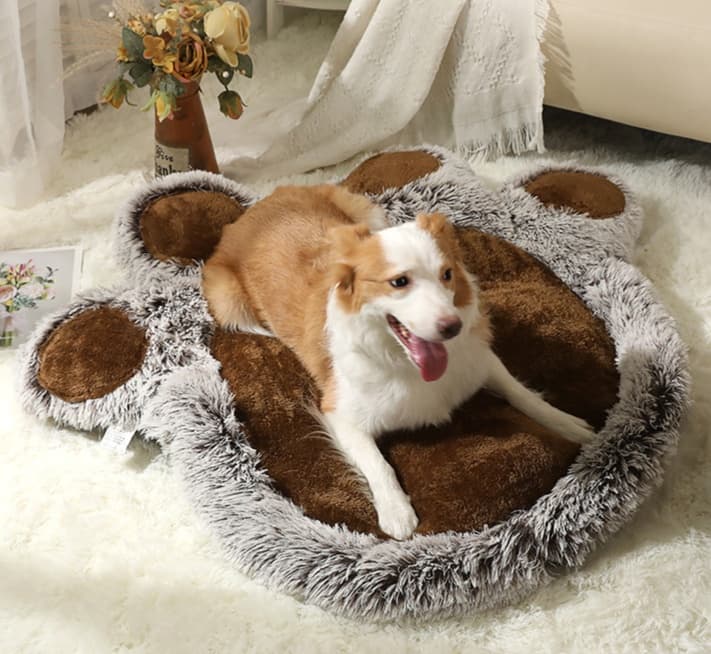 ペットマット 犬用 ふわもこ肉球マット