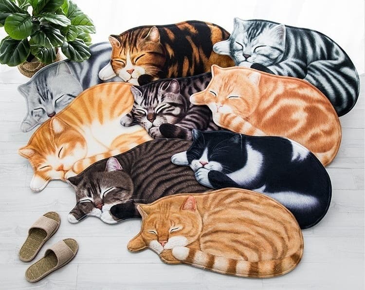 ペットマット 猫用 おねむにゃんこのふかふかマット