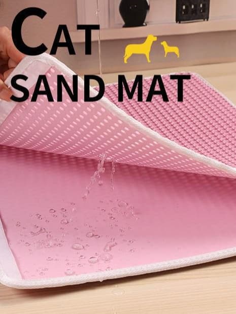 ペットマット 猫用 清潔快適二重構造マット