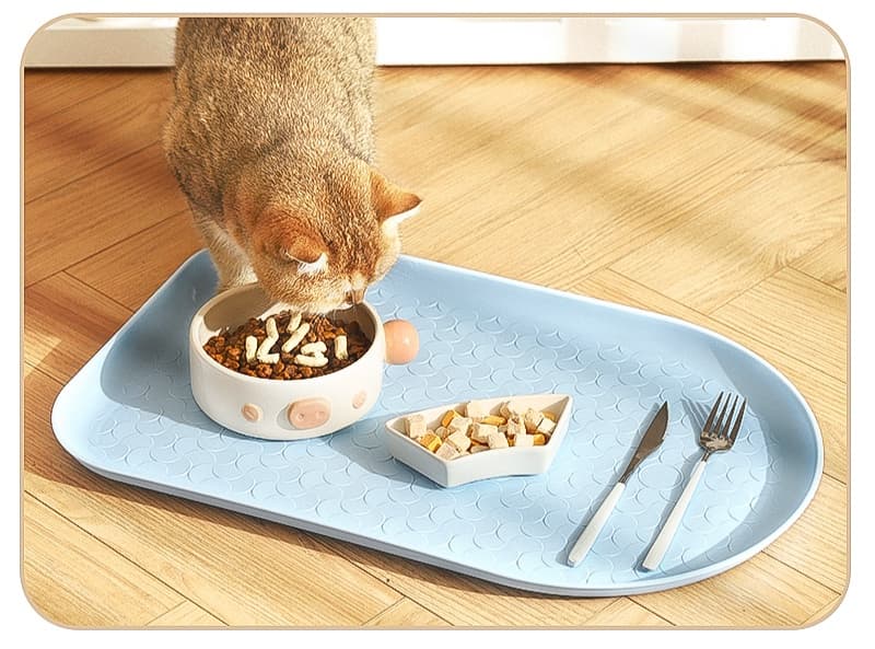 ペットマット 犬猫兼用 ゆったりダイニング食事マット