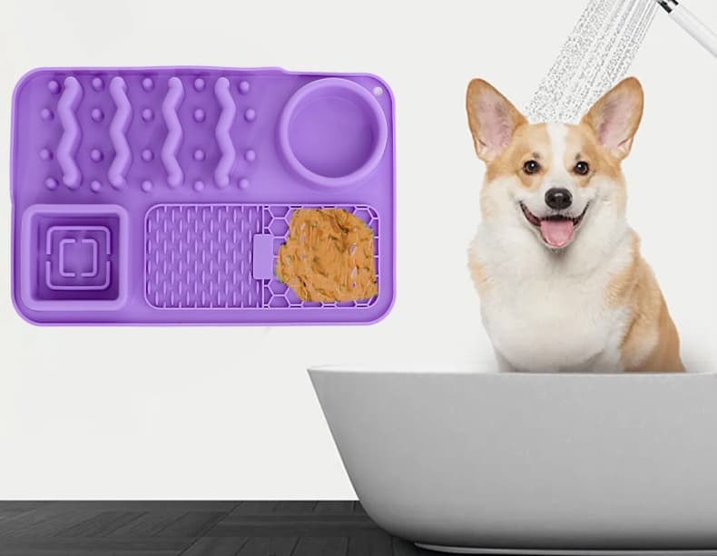 ペットマット 犬猫兼用 ワンにゃんぐるめ食事マット