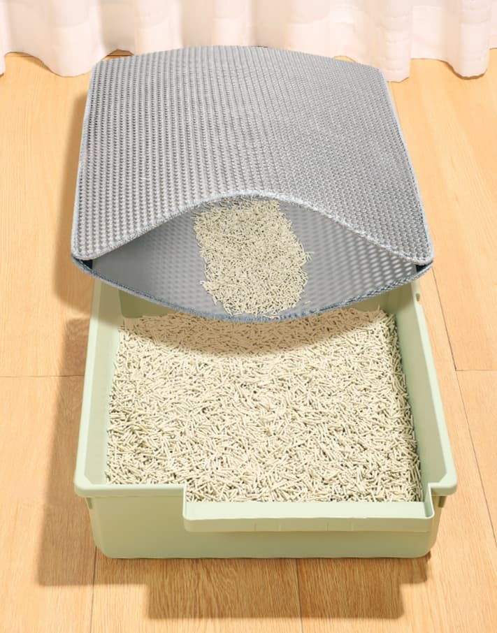 ペットマット 猫用 二重構造トイレマット