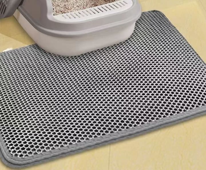 ペットマット 猫用 二重構造トイレマット
