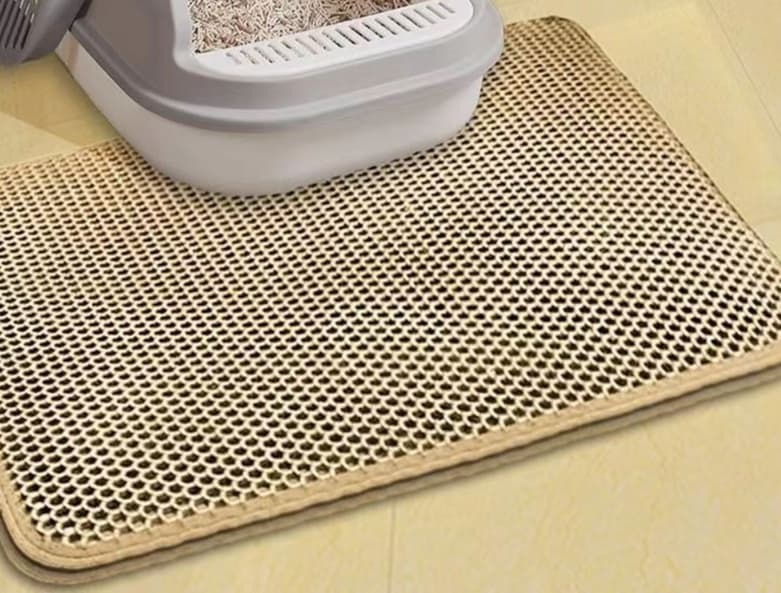 ペットマット 猫用 二重構造トイレマット