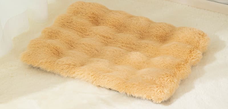 ペットマット 猫用 もふもふあったかクッションマット