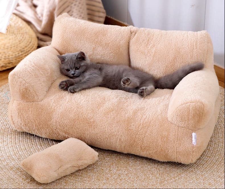 ペットマット 猫用 ふかふかペットソファー ラグマット