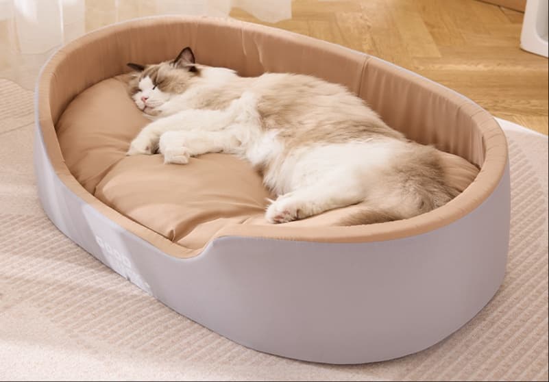 ペットマット 猫用 ふかふか包み込みベッド