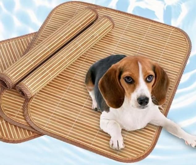 ペットマット 犬用 天然竹カーペット冷涼マット