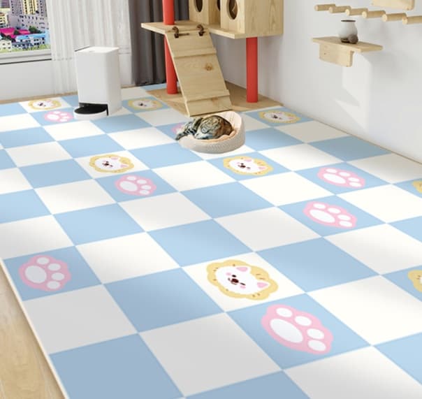 ペットマット 猫用 ふんわりキュート デザインマット