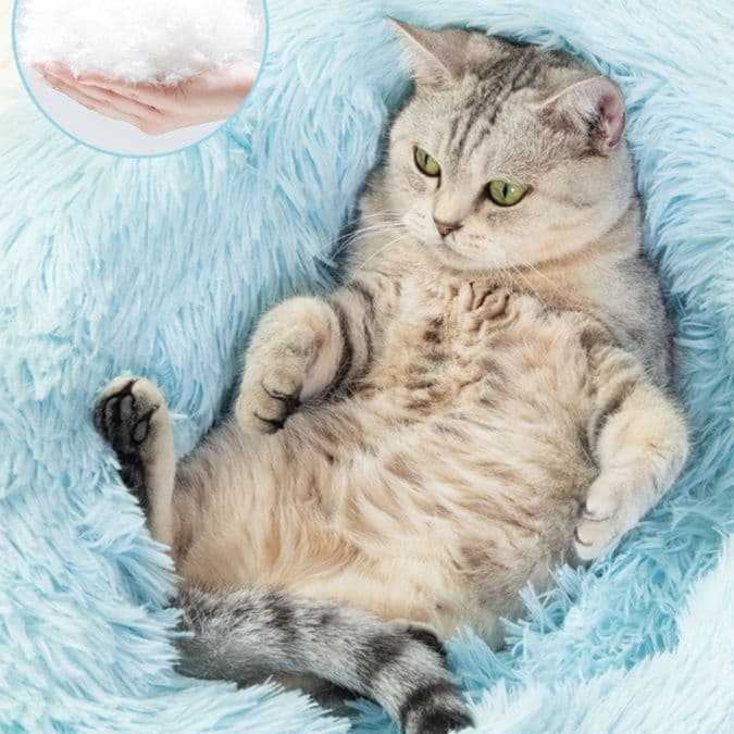 ペットマット 猫用 ふわもこ抱擁ベッド