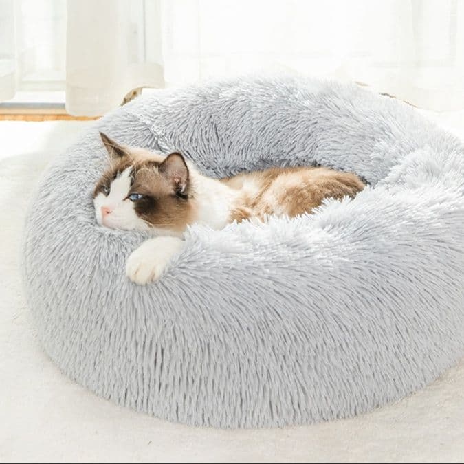 ペットマット 猫用 ふわもこ抱擁ベッド