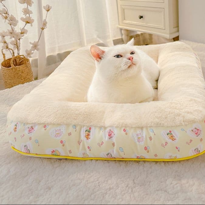 ペットマット ふわもこ贅沢リバーシブルベッド