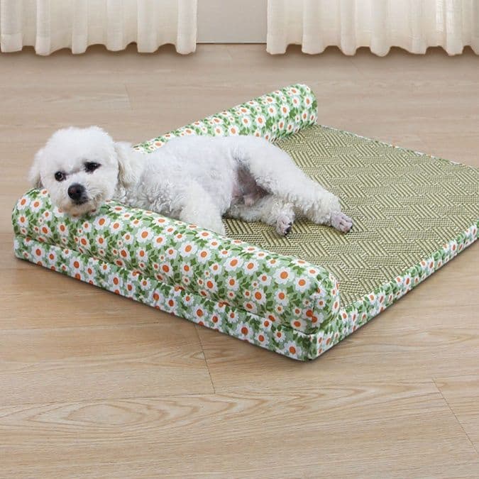 ペットマット 犬用ふわもこ涼感ベッド