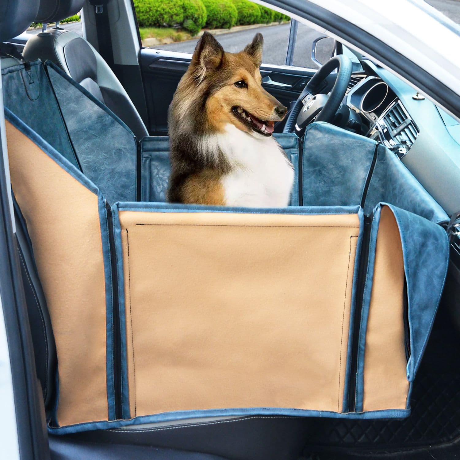 ペットマット 犬用 快適ドライブ専用車載防水保護シート