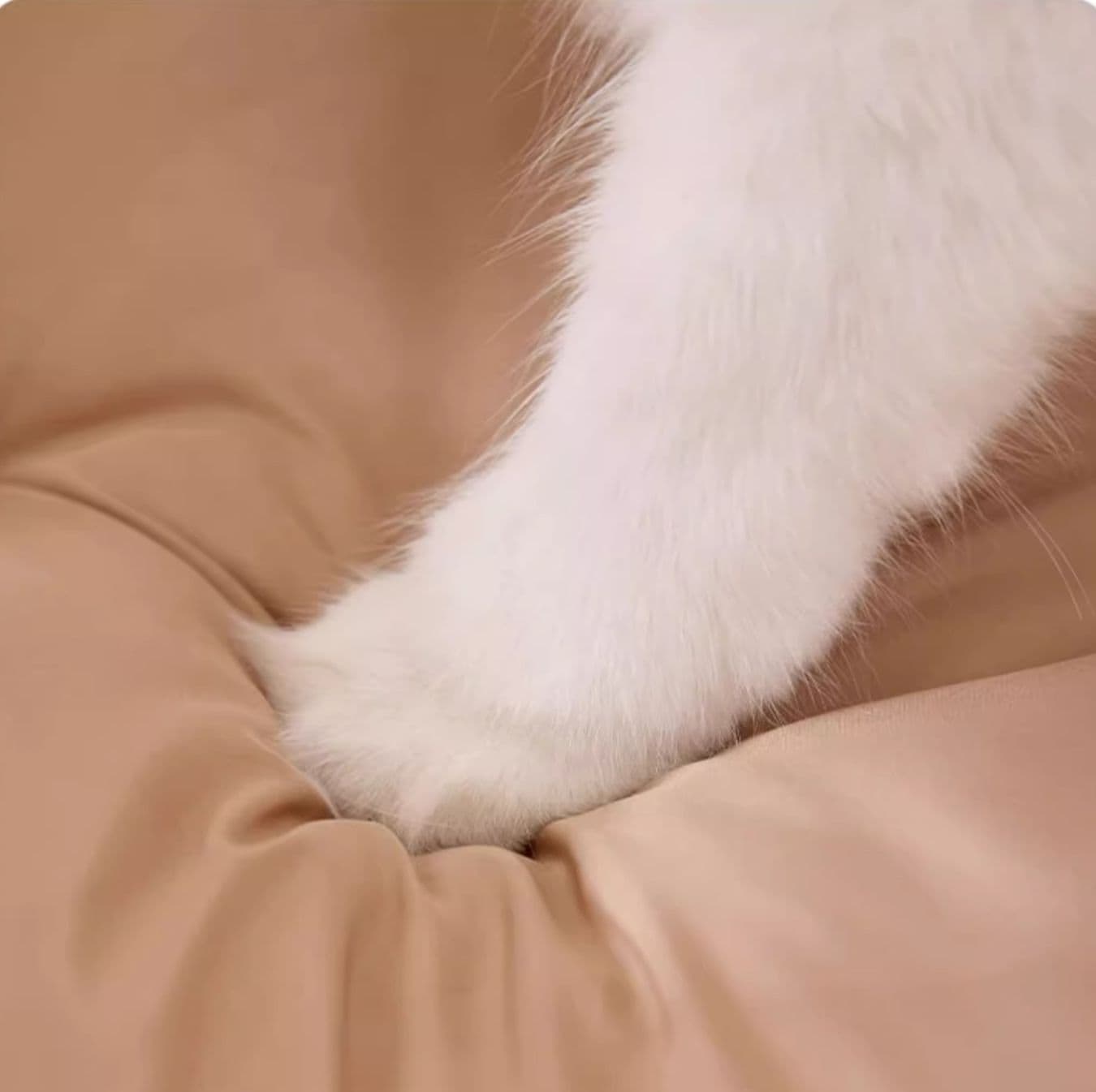 ペットマット 猫用ふわふわ包み込み型安眠ベッド