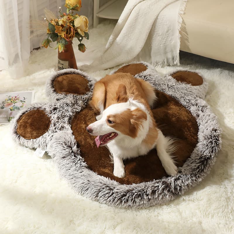 ペットマット 犬用 ふわもこ肉球マット