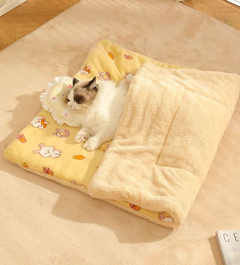 ペットマット 猫用 ふかふか安眠マット