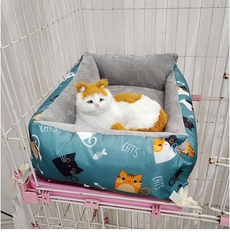 ペットマット 猫用 ふかふか取り外し可能マット