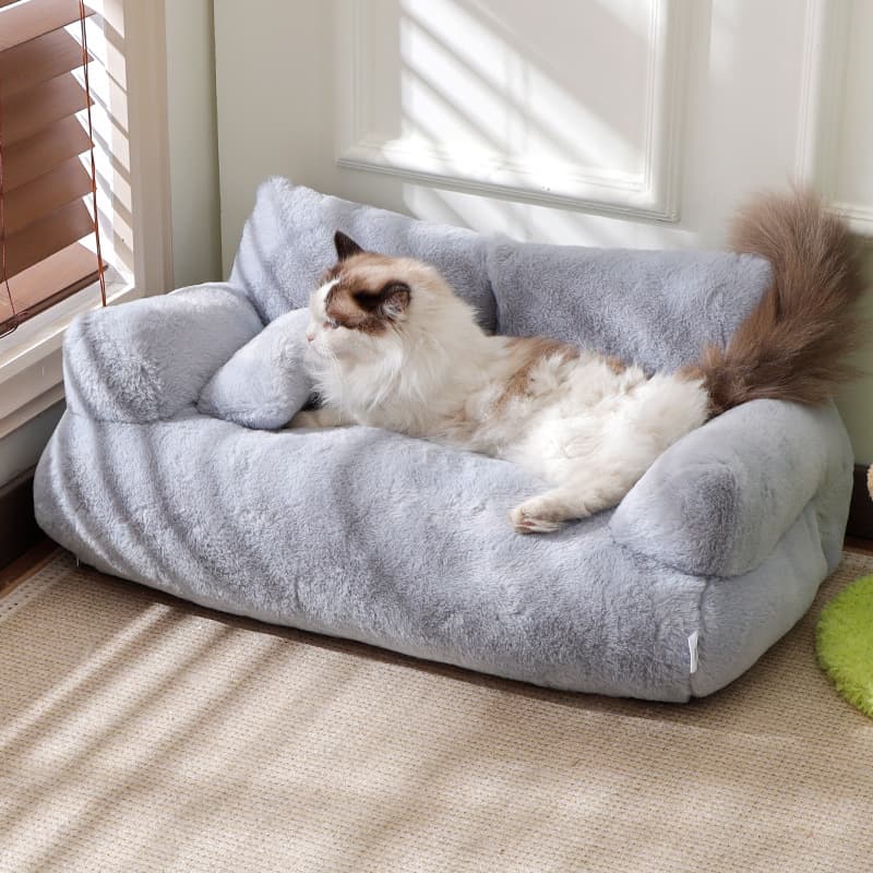 ペットマット 猫用 ふかふかペットソファー ラグマット