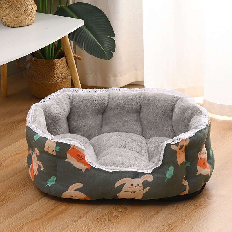 ペットマット 犬用 ふんわりもこもこ安眠クッション