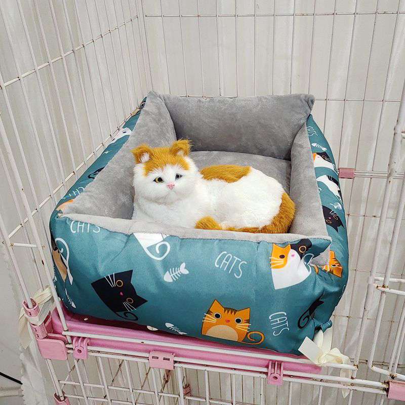 ペットマット 猫用 ふかふか取り外し可能マット