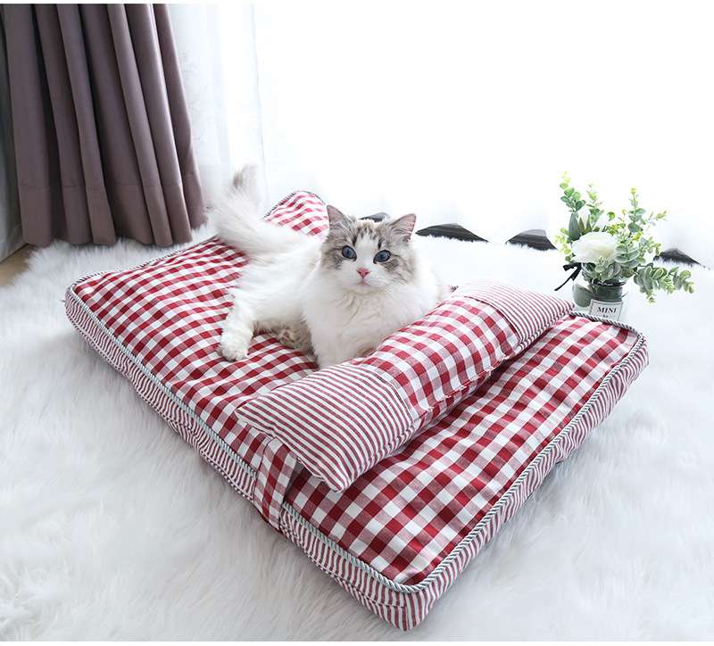 ペットマット 猫用 ふわもこキャットクッションマット