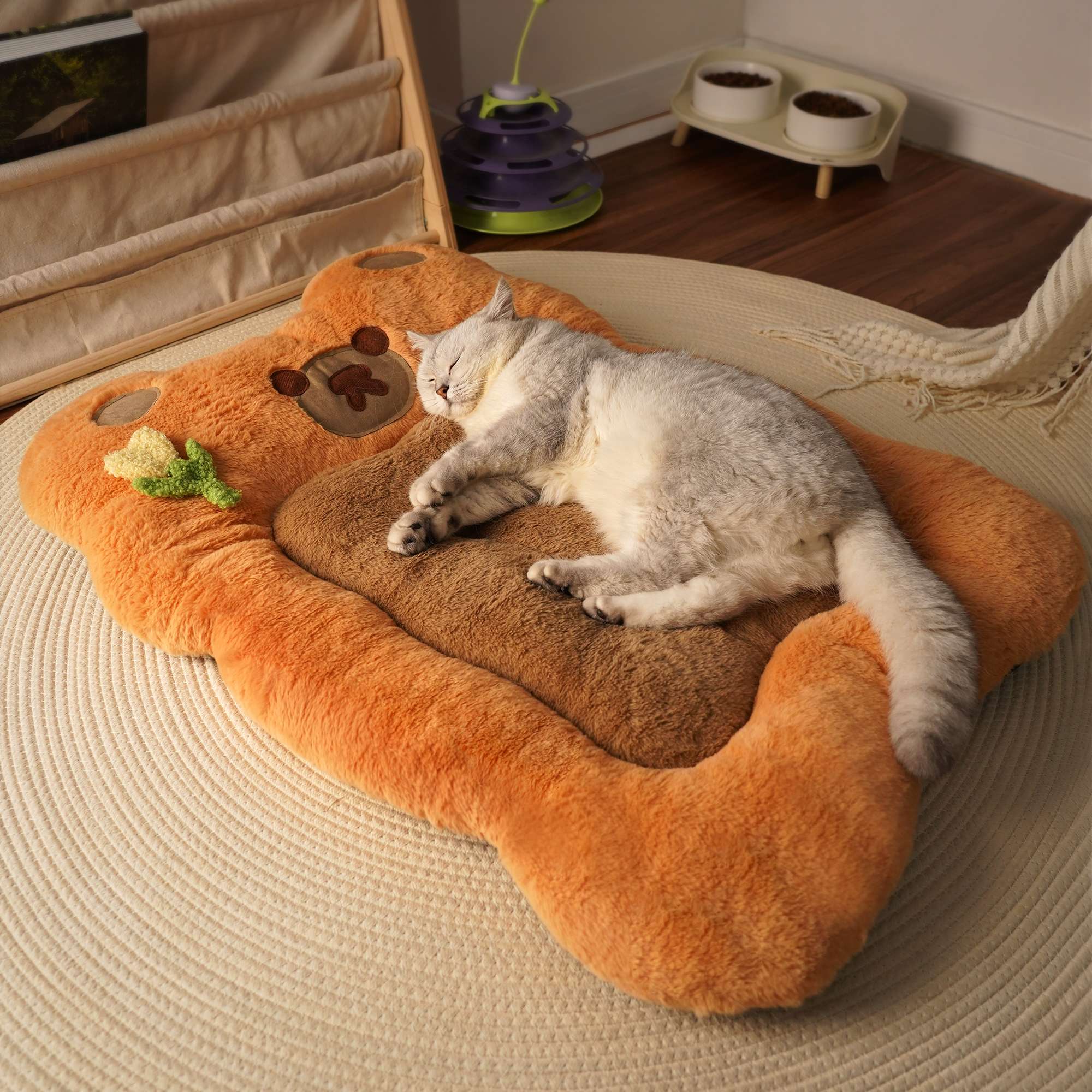 ペットマット 猫用 ふかふか夢ごこちマット