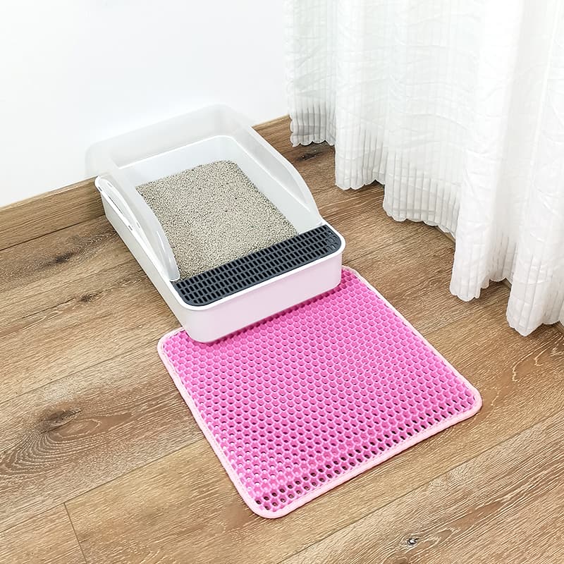 ペットマット 猫用 快適ライフ凹凸トイレマット