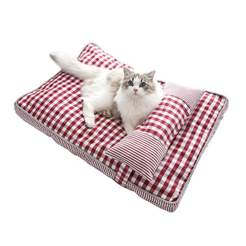 ペットマット 猫用 ふわもこキャットクッションマット