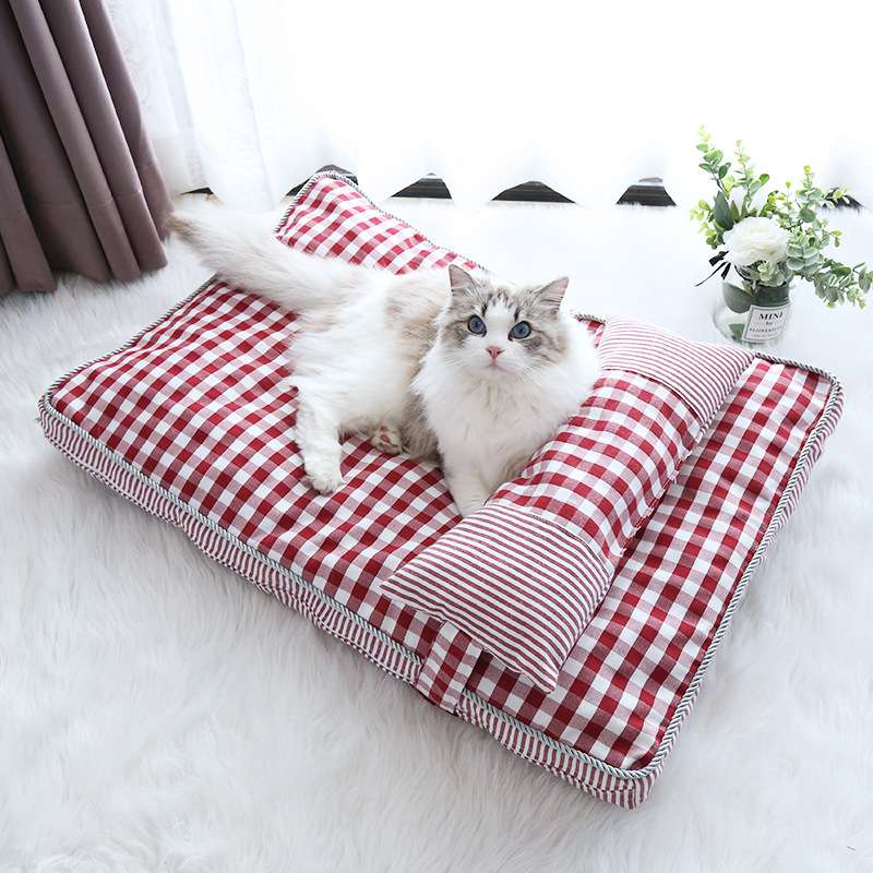 ペットマット 猫用 ふわもこキャットクッションマット