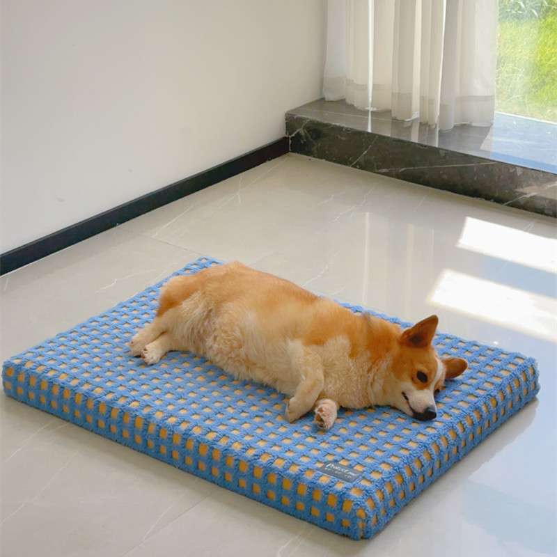 ペットマット 犬猫兼用 もこもこ秋冬保温マット