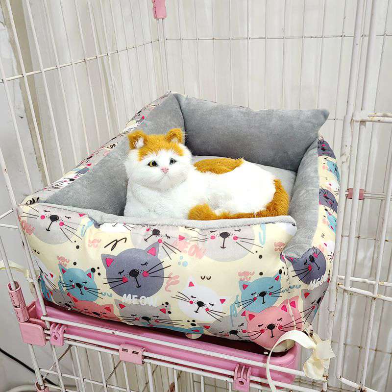 ペットマット 猫用 ふかふか取り外し可能マット
