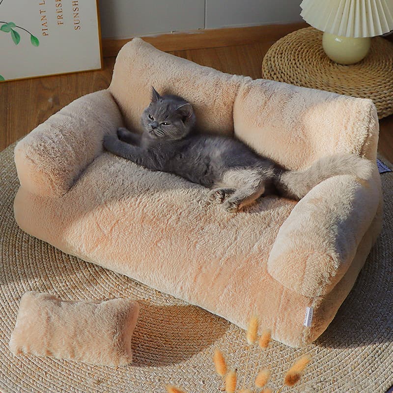 ペットマット 猫用 ふかふかペットソファー ラグマット