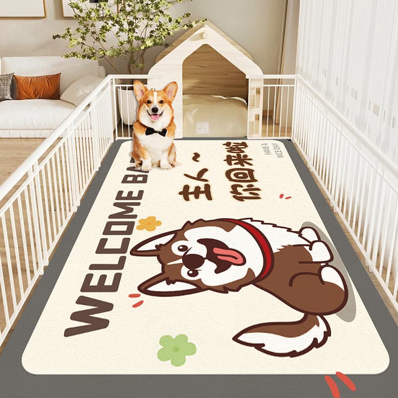 ペットマット わんこ集合ふわふわマット