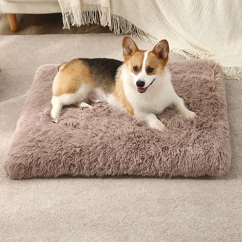ペットマット 犬用 ふわふわ長毛ボリュームマット